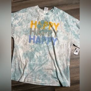 NWT Disney Mickey Happy Tie Die Shirt- 11/12‎